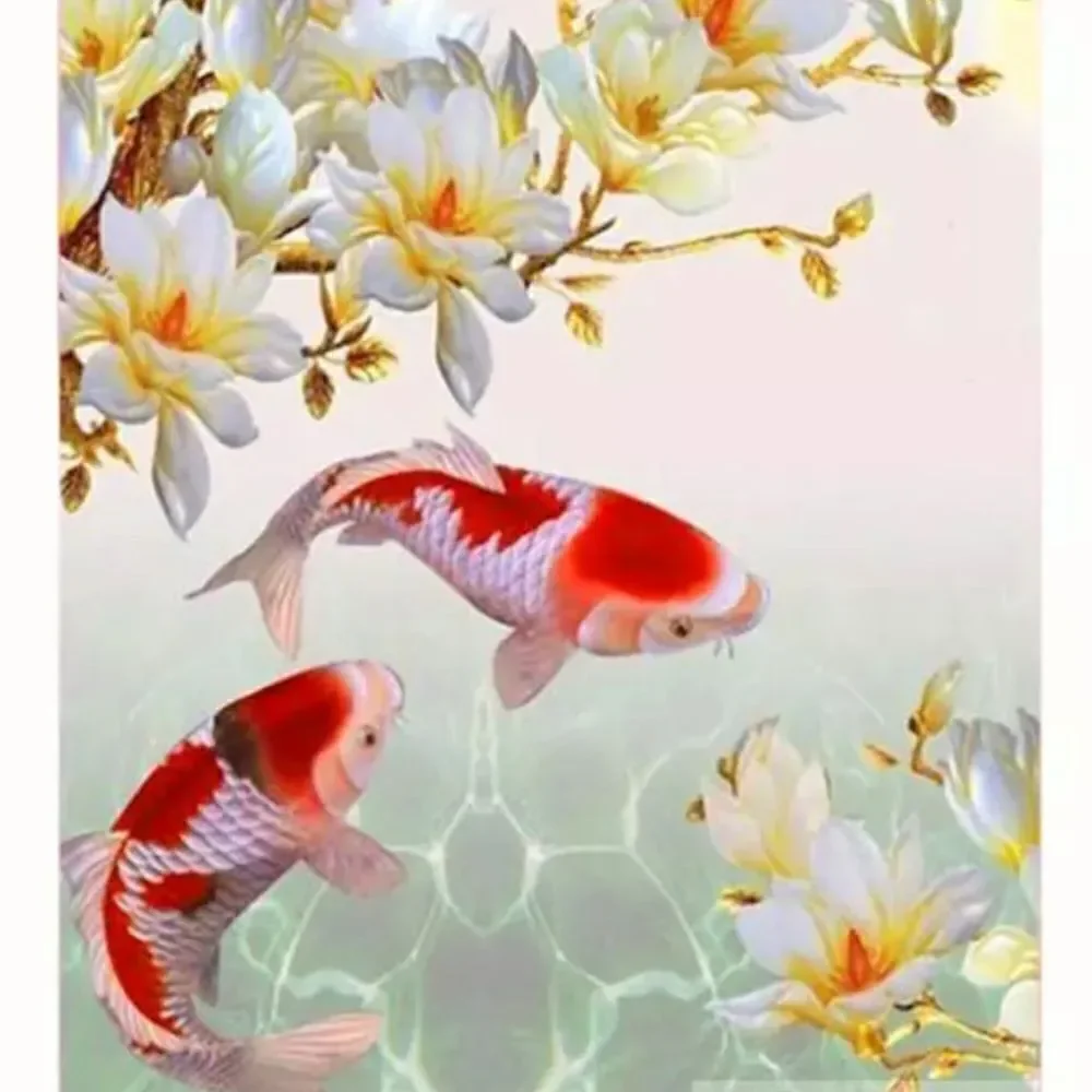 GORGEOUS KOI Diamond Painting!